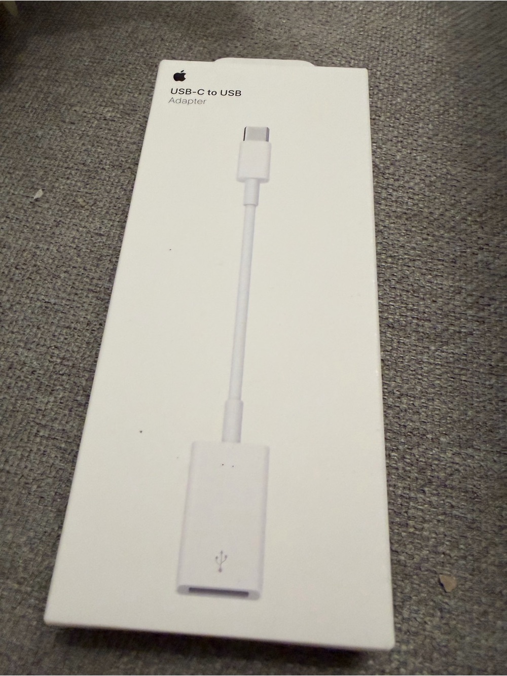 Apple USB-C to USB Adapter - White Cable Adapter